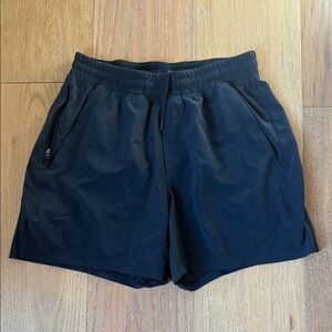 lululemon athletica Men's Navy Athletic Shorts